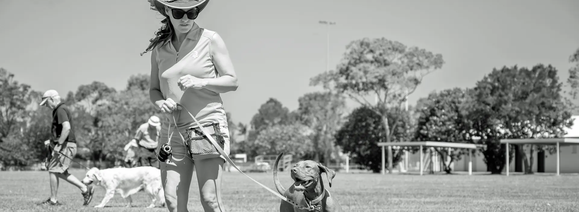 puppy lady dog trainer